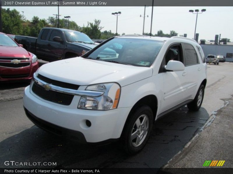 Summit White / Light Gray 2007 Chevrolet Equinox LT AWD