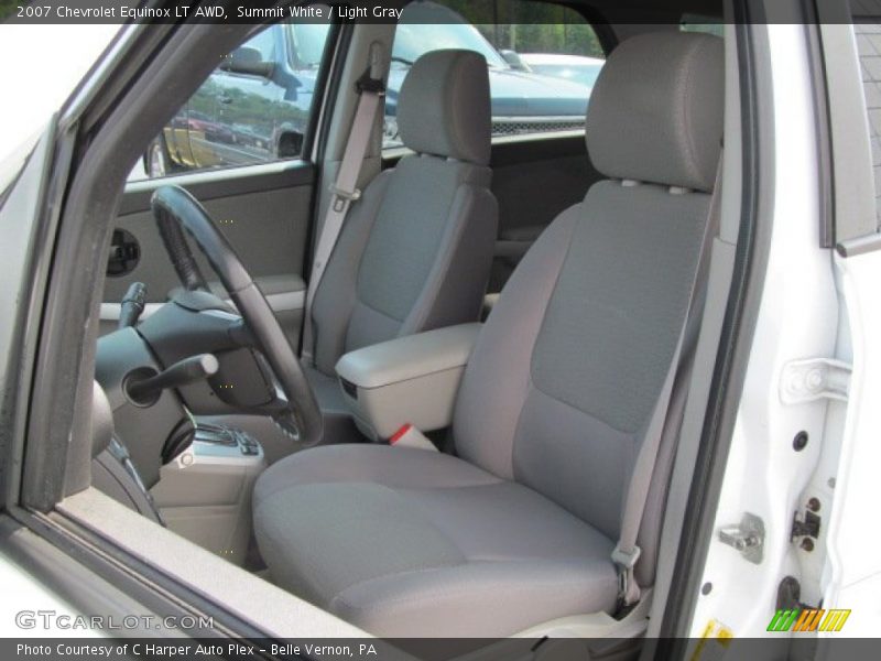 Summit White / Light Gray 2007 Chevrolet Equinox LT AWD