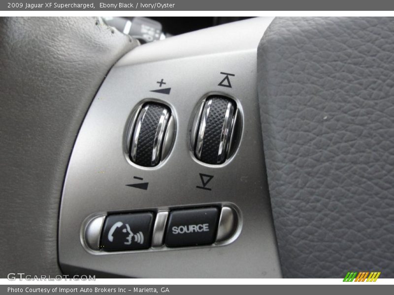 Controls of 2009 XF Supercharged