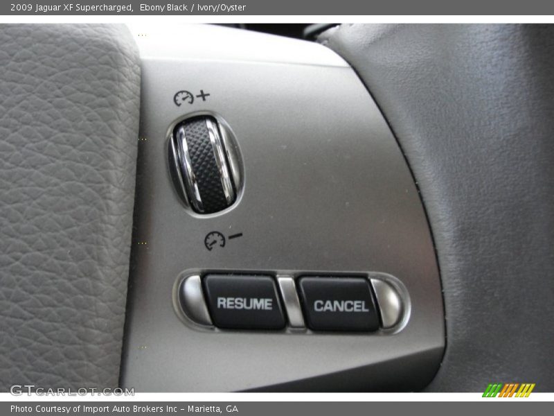 Controls of 2009 XF Supercharged