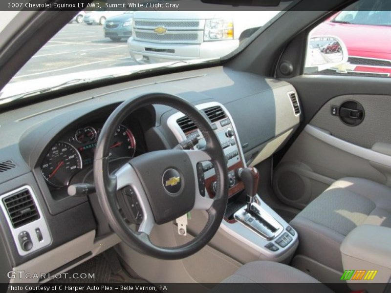 Summit White / Light Gray 2007 Chevrolet Equinox LT AWD