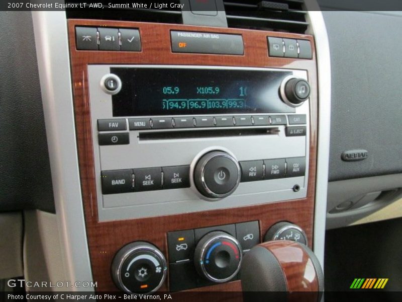 Summit White / Light Gray 2007 Chevrolet Equinox LT AWD