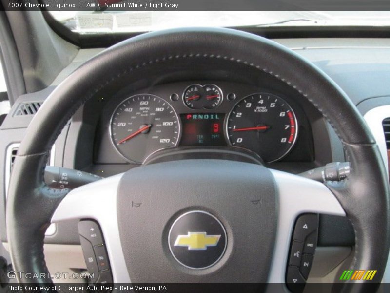 Summit White / Light Gray 2007 Chevrolet Equinox LT AWD