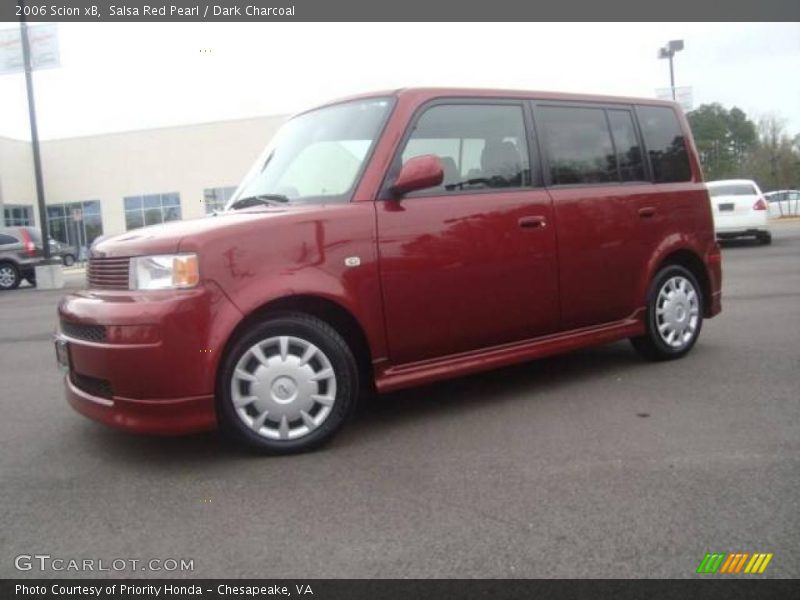 Salsa Red Pearl / Dark Charcoal 2006 Scion xB