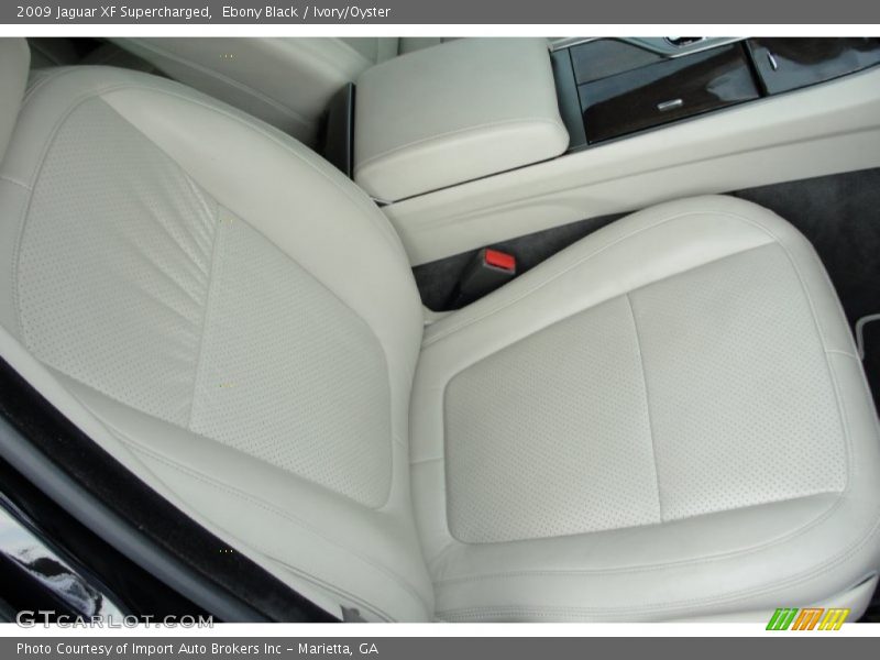 Ebony Black / Ivory/Oyster 2009 Jaguar XF Supercharged