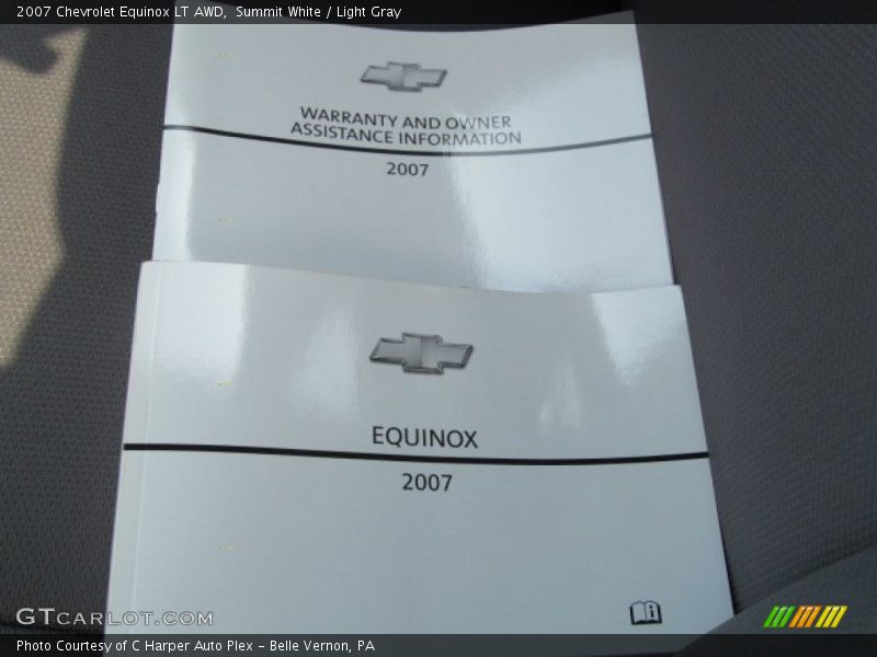 Summit White / Light Gray 2007 Chevrolet Equinox LT AWD