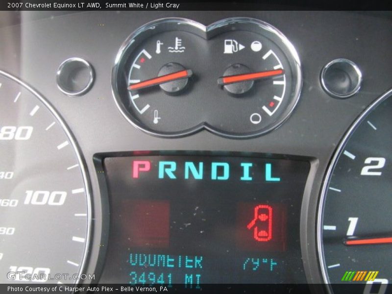 Summit White / Light Gray 2007 Chevrolet Equinox LT AWD