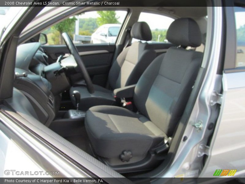 Cosmic Silver Metallic / Charcoal 2008 Chevrolet Aveo LS Sedan