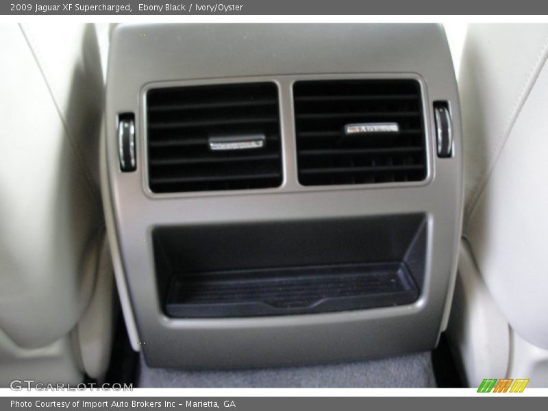 Ebony Black / Ivory/Oyster 2009 Jaguar XF Supercharged