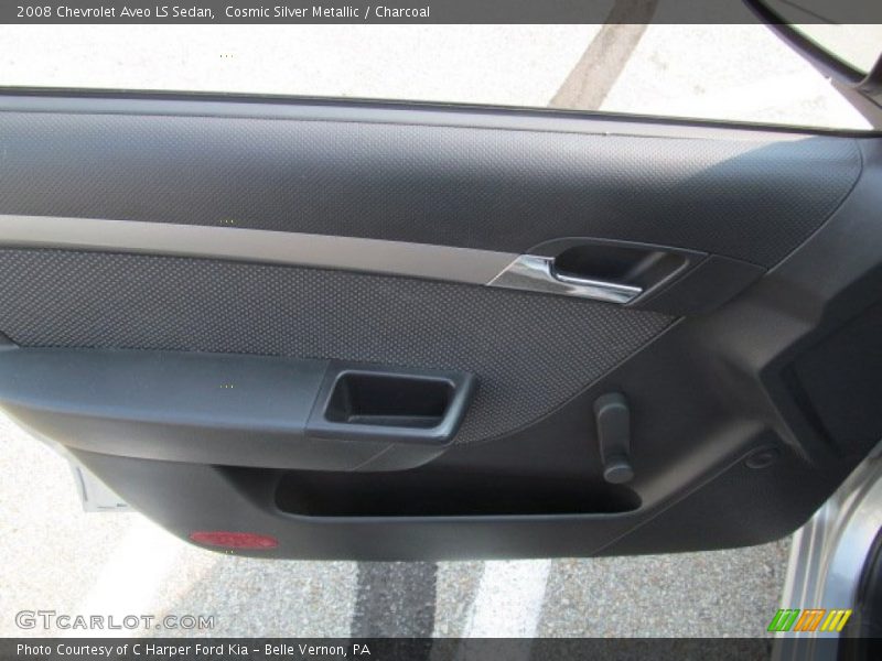 Cosmic Silver Metallic / Charcoal 2008 Chevrolet Aveo LS Sedan