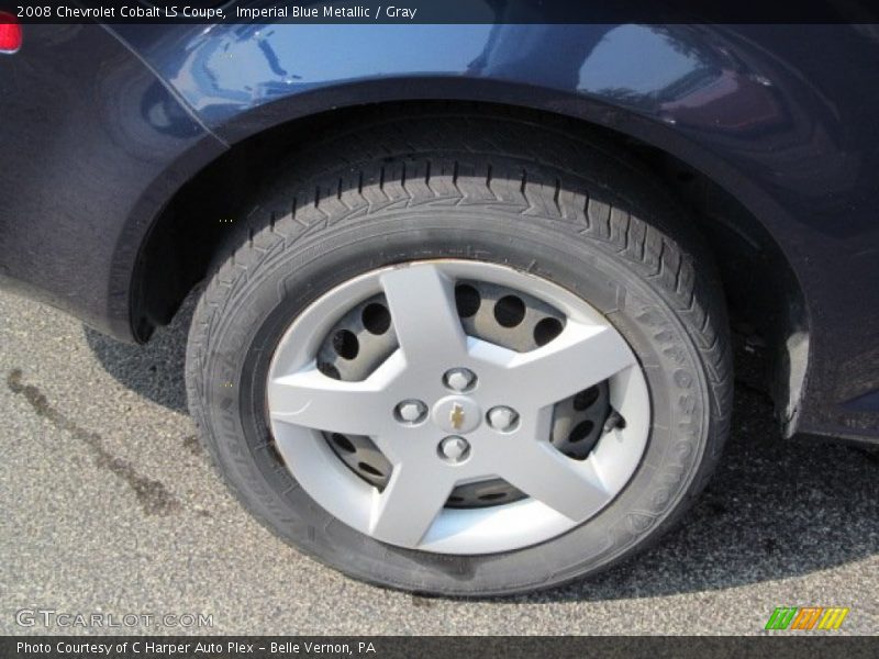 Imperial Blue Metallic / Gray 2008 Chevrolet Cobalt LS Coupe