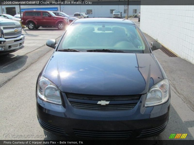 Imperial Blue Metallic / Gray 2008 Chevrolet Cobalt LS Coupe