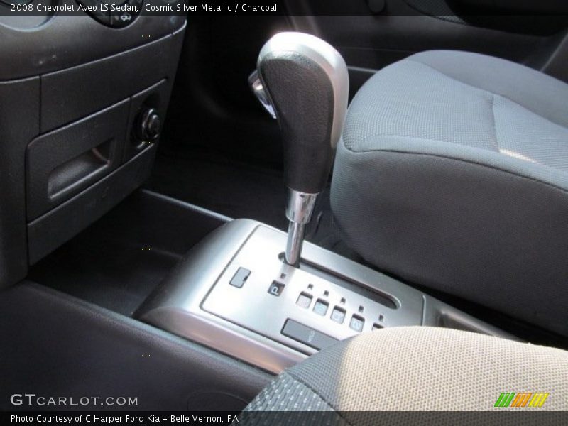 Cosmic Silver Metallic / Charcoal 2008 Chevrolet Aveo LS Sedan