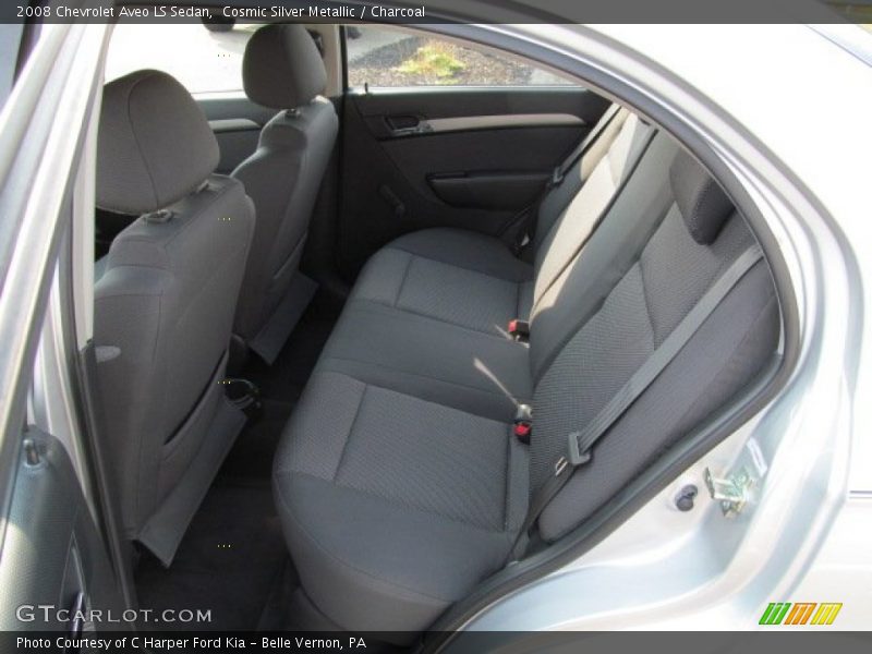 Cosmic Silver Metallic / Charcoal 2008 Chevrolet Aveo LS Sedan