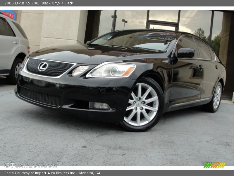Black Onyx / Black 2006 Lexus GS 300