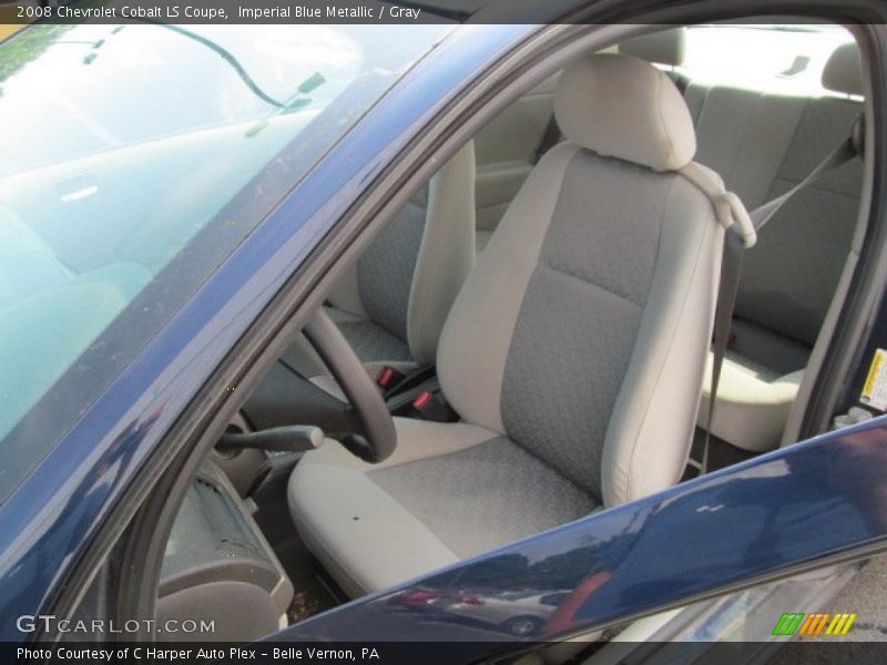 Imperial Blue Metallic / Gray 2008 Chevrolet Cobalt LS Coupe