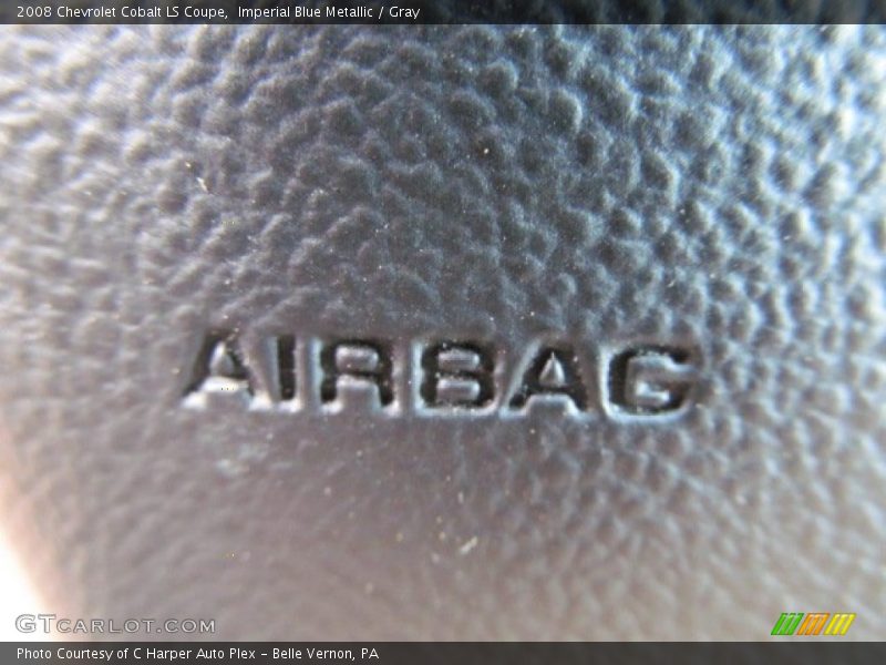 Imperial Blue Metallic / Gray 2008 Chevrolet Cobalt LS Coupe