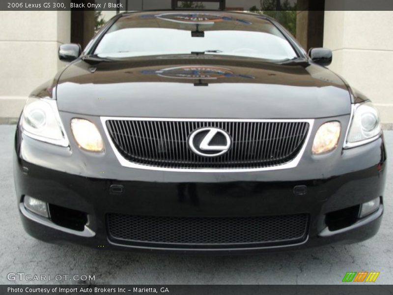 Black Onyx / Black 2006 Lexus GS 300