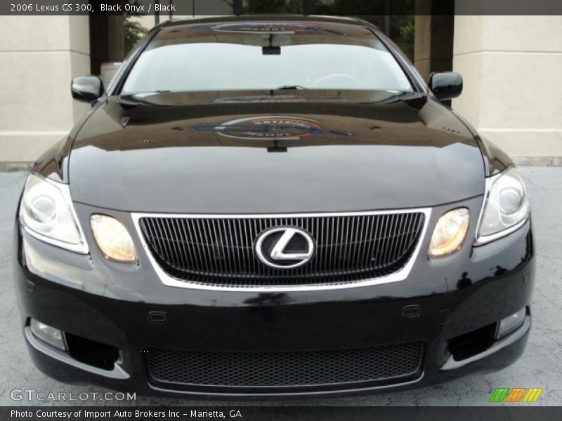 Black Onyx / Black 2006 Lexus GS 300