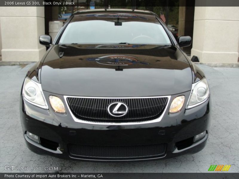 Black Onyx / Black 2006 Lexus GS 300
