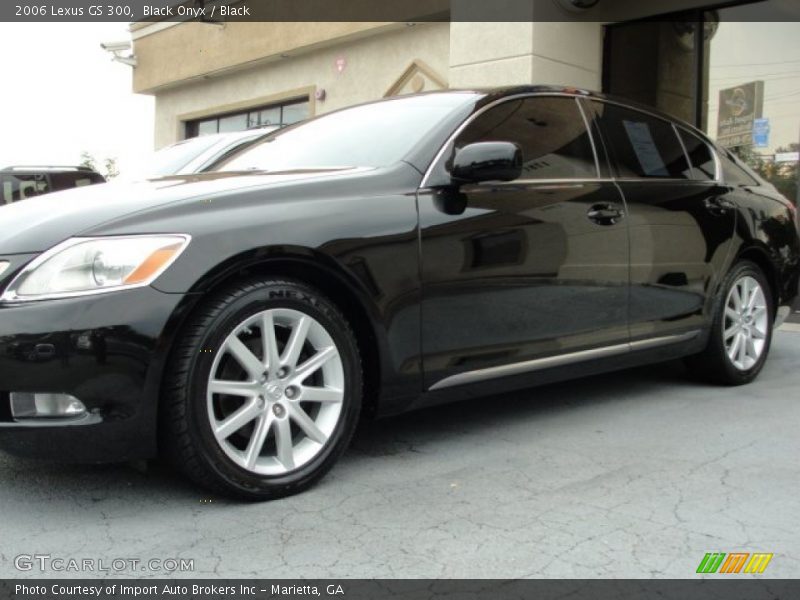 Black Onyx / Black 2006 Lexus GS 300