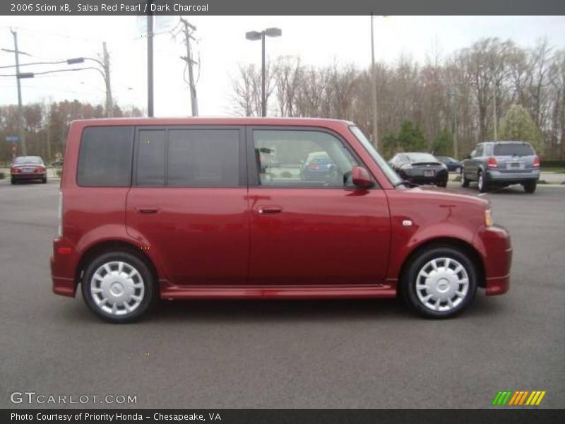 Salsa Red Pearl / Dark Charcoal 2006 Scion xB