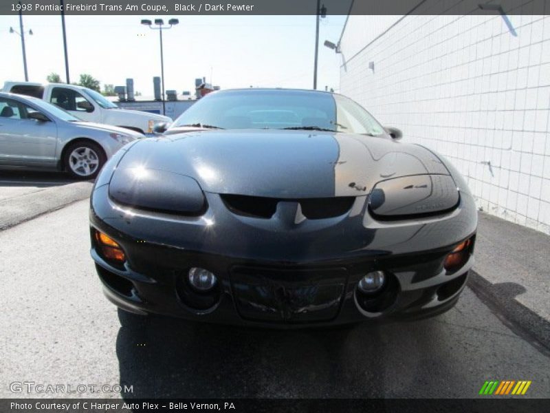 Black / Dark Pewter 1998 Pontiac Firebird Trans Am Coupe