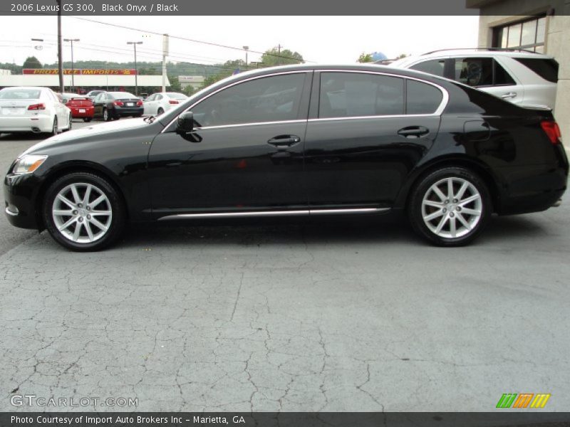Black Onyx / Black 2006 Lexus GS 300