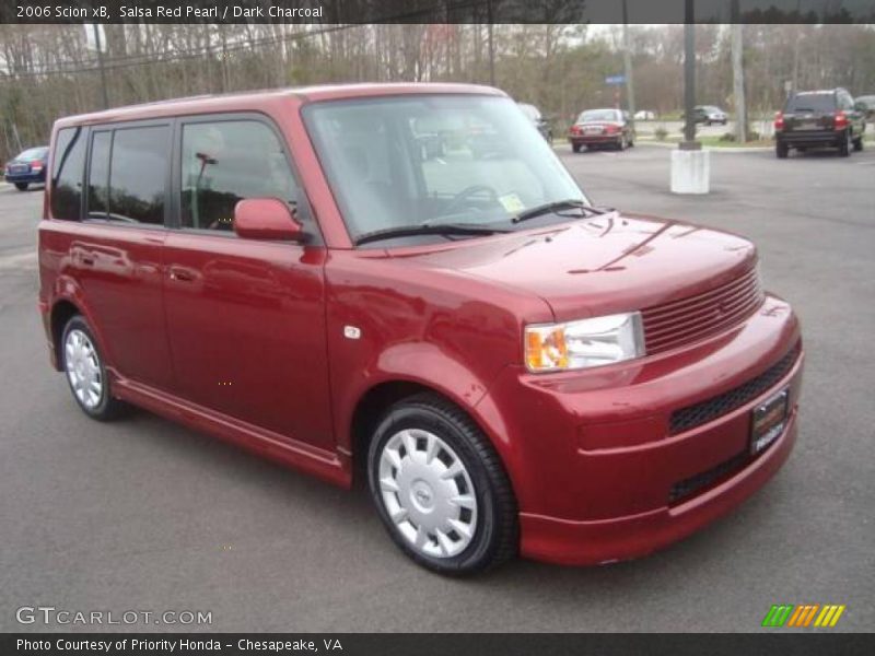 Salsa Red Pearl / Dark Charcoal 2006 Scion xB