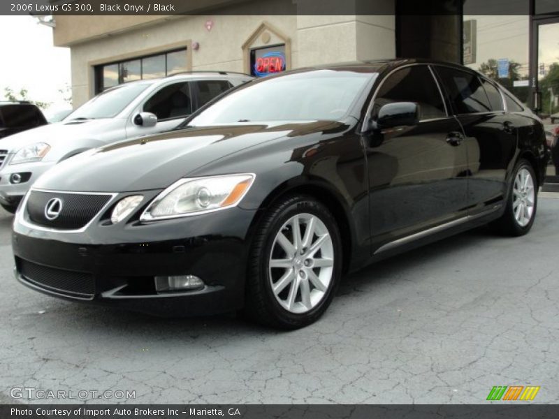 Black Onyx / Black 2006 Lexus GS 300