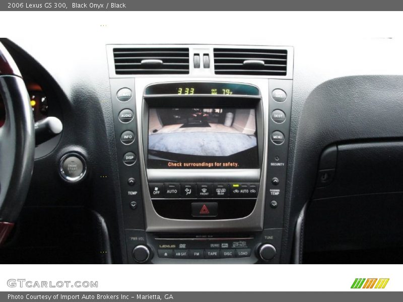 Black Onyx / Black 2006 Lexus GS 300