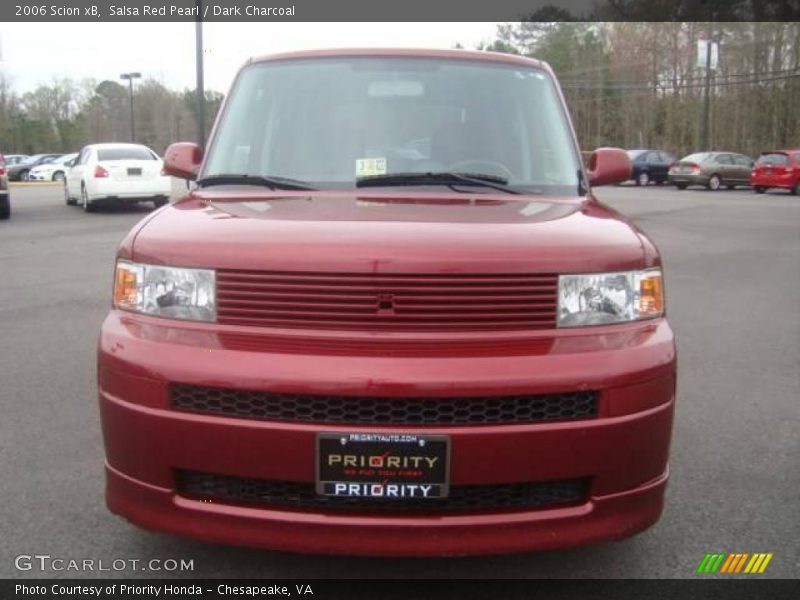 Salsa Red Pearl / Dark Charcoal 2006 Scion xB