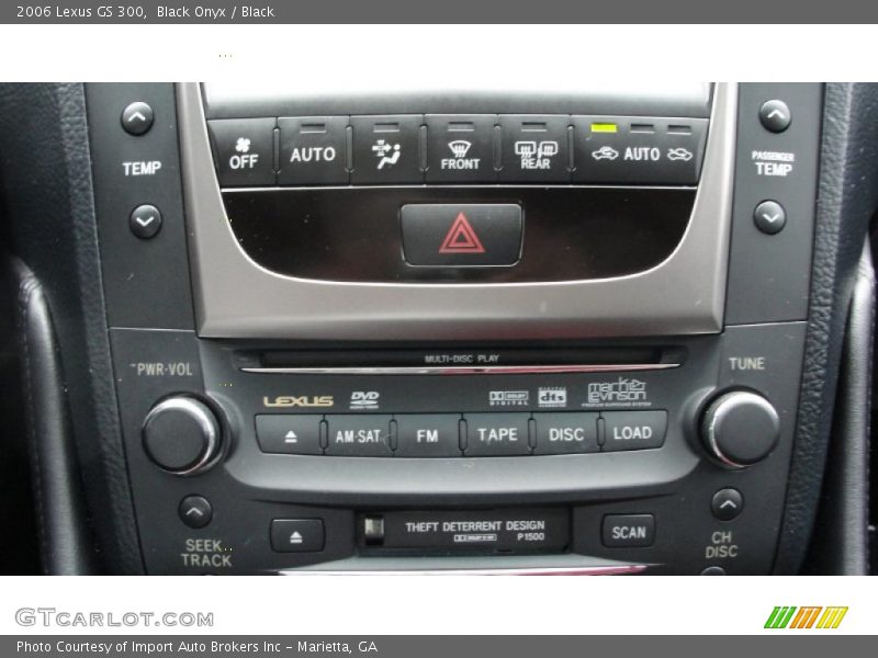 Black Onyx / Black 2006 Lexus GS 300