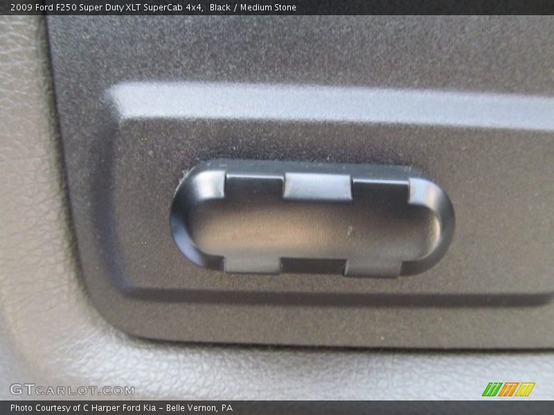 Black / Medium Stone 2009 Ford F250 Super Duty XLT SuperCab 4x4