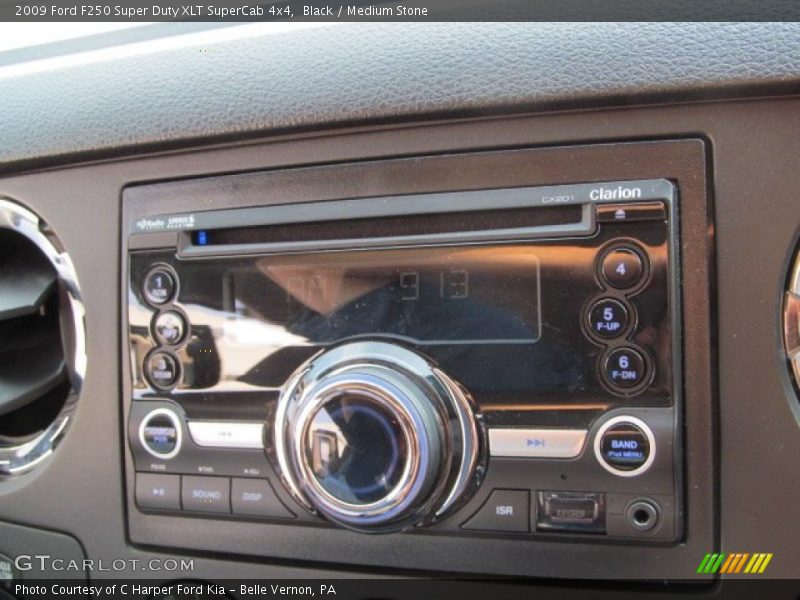 Black / Medium Stone 2009 Ford F250 Super Duty XLT SuperCab 4x4