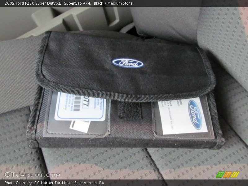 Black / Medium Stone 2009 Ford F250 Super Duty XLT SuperCab 4x4