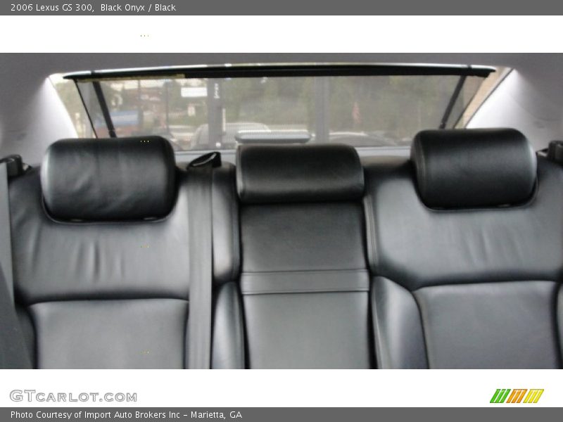 Black Onyx / Black 2006 Lexus GS 300