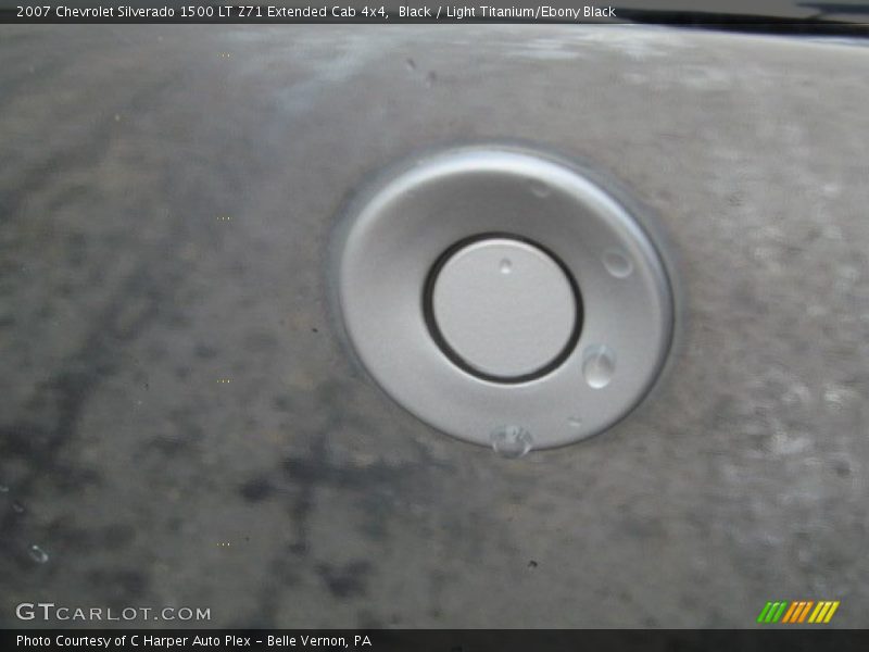 Black / Light Titanium/Ebony Black 2007 Chevrolet Silverado 1500 LT Z71 Extended Cab 4x4