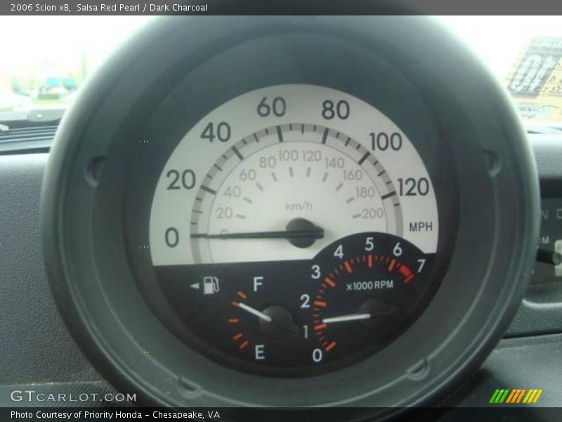 Salsa Red Pearl / Dark Charcoal 2006 Scion xB