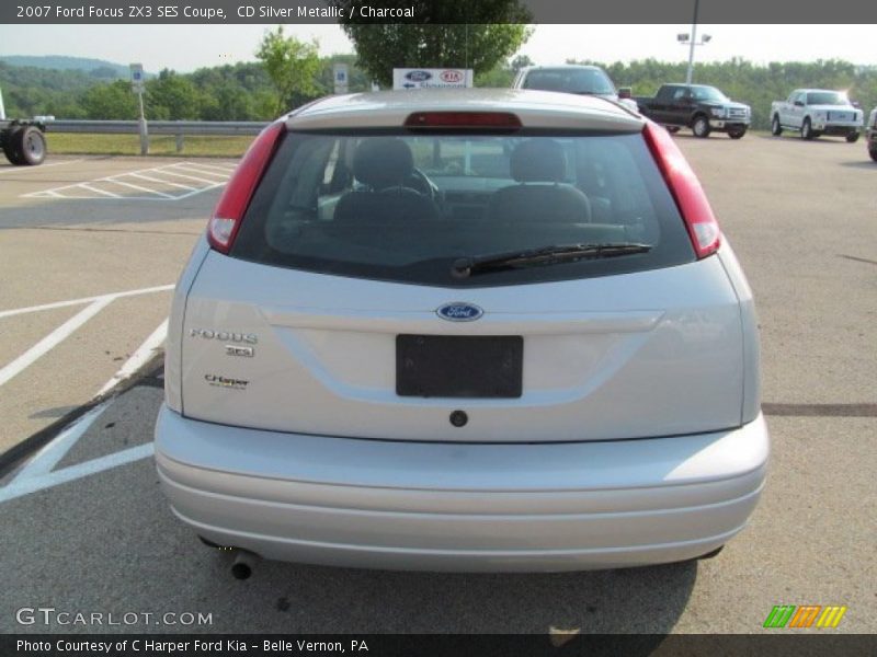 CD Silver Metallic / Charcoal 2007 Ford Focus ZX3 SES Coupe