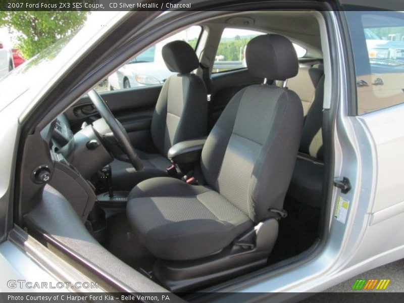 CD Silver Metallic / Charcoal 2007 Ford Focus ZX3 SES Coupe