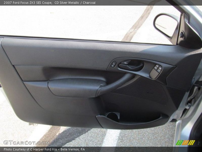 CD Silver Metallic / Charcoal 2007 Ford Focus ZX3 SES Coupe