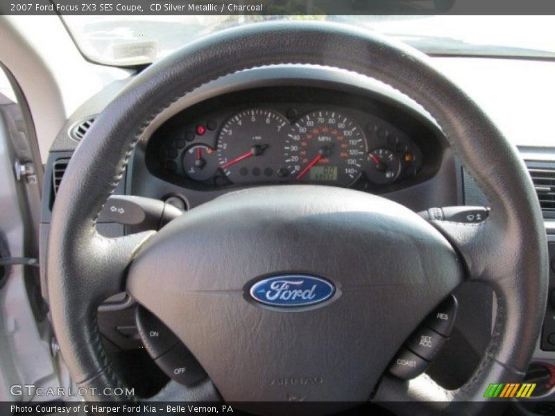 CD Silver Metallic / Charcoal 2007 Ford Focus ZX3 SES Coupe