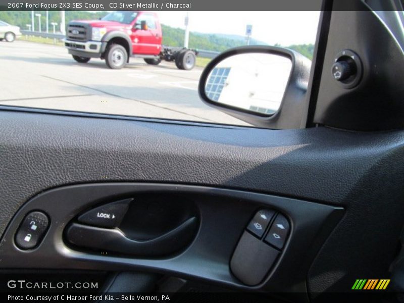 CD Silver Metallic / Charcoal 2007 Ford Focus ZX3 SES Coupe
