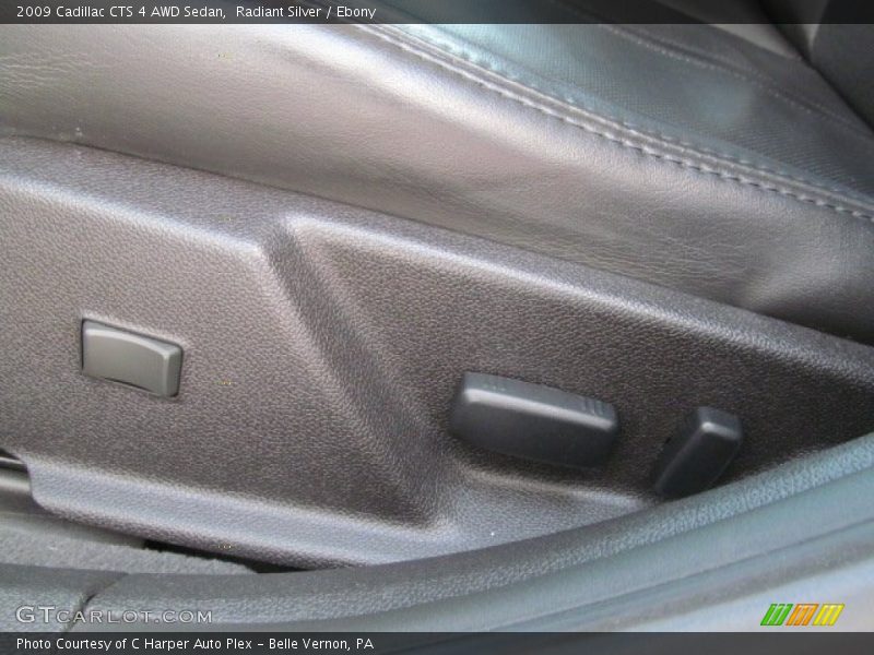 Radiant Silver / Ebony 2009 Cadillac CTS 4 AWD Sedan