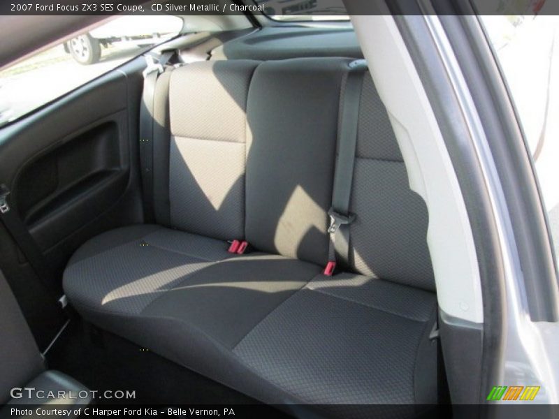 CD Silver Metallic / Charcoal 2007 Ford Focus ZX3 SES Coupe