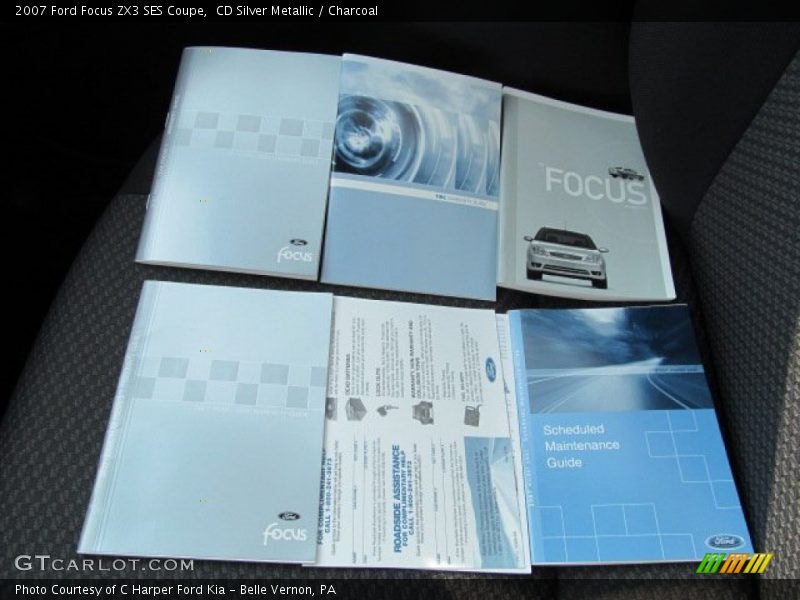 CD Silver Metallic / Charcoal 2007 Ford Focus ZX3 SES Coupe