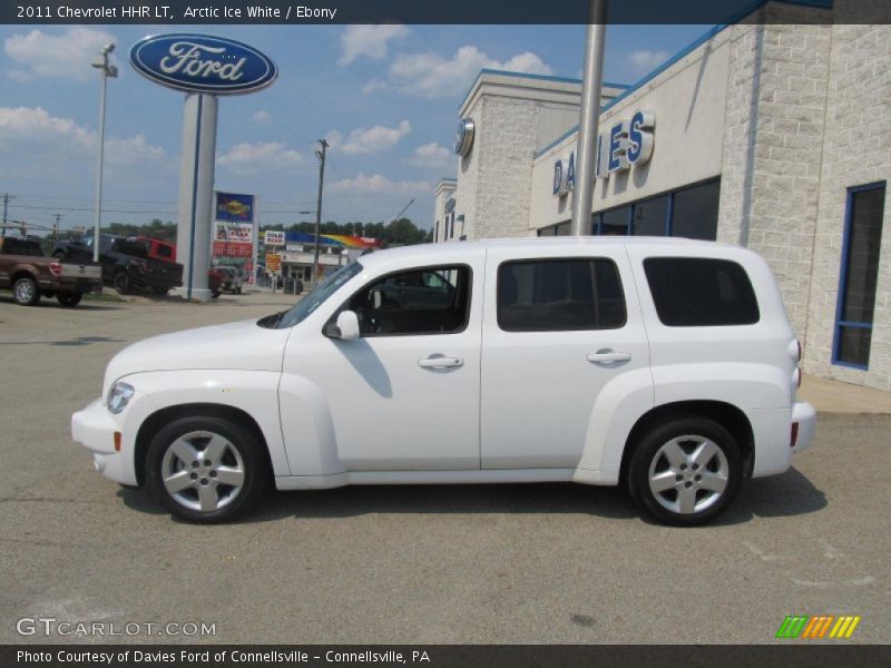 Arctic Ice White / Ebony 2011 Chevrolet HHR LT