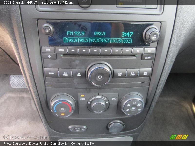 Arctic Ice White / Ebony 2011 Chevrolet HHR LT