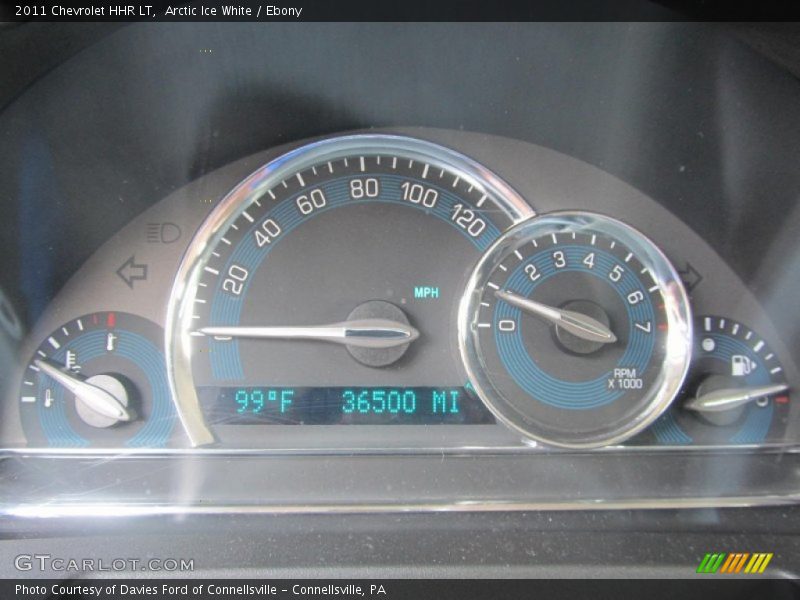 Arctic Ice White / Ebony 2011 Chevrolet HHR LT